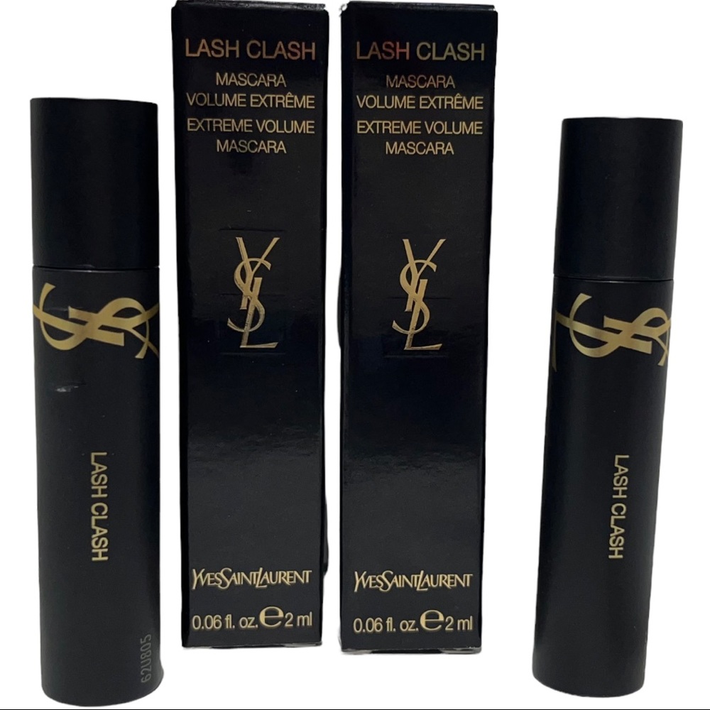 2 (two) Yves Saint Laurent Lash Clash Extreme Volume Mascara.